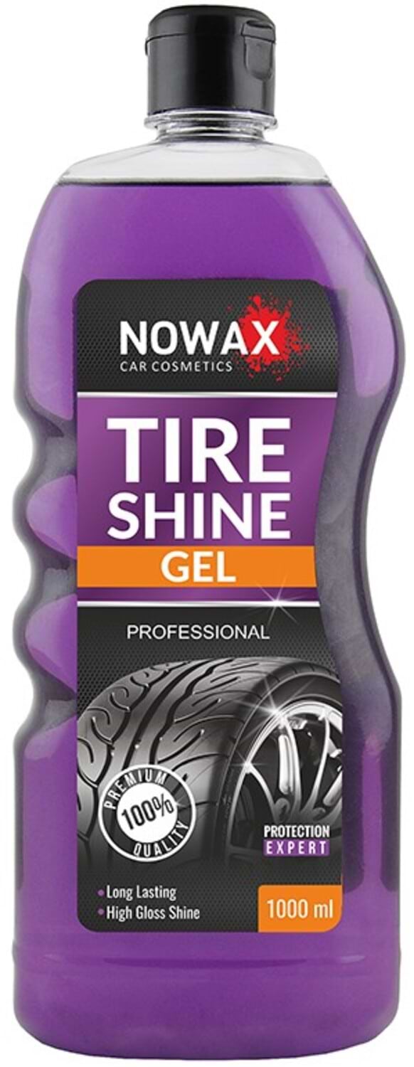 Фото - Засіб для шин NOWAX чорніння гелевий TIRE SHINE GEL 1000 ml (NX01160) Фото - Засіб для шин NOWAX чорніння гелевий TIRE SHINE GEL 1000 ml (NX01160)