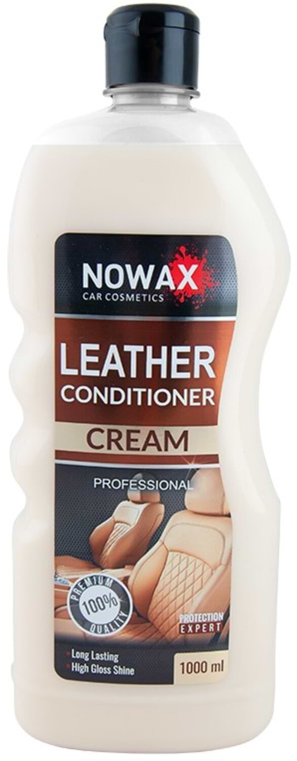 Фото - Поліроль для авто NOWAX LETHER CONDITIONER CREAM 1000 мл (NX01175)