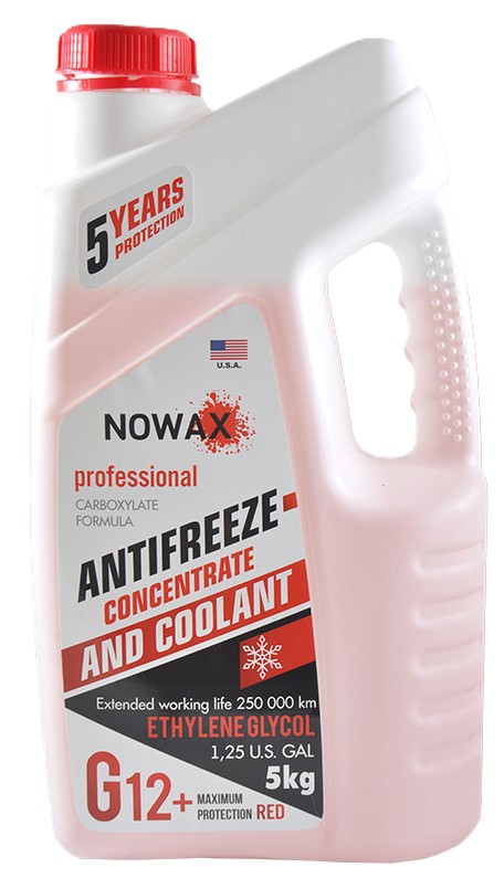 Фото - Антифриз NOWAX Концентрат G12+ (NX05004)