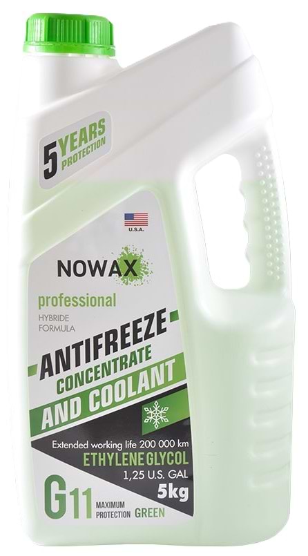 Фото - Антифриз NOWAX Концентрат G11 (NX05005) Фото - Антифриз NOWAX Концентрат G11 (NX05005)