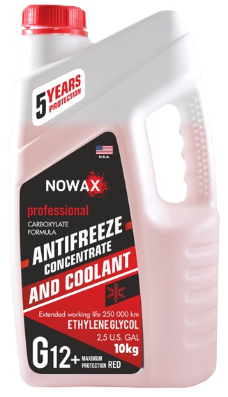 Антифриз NOWAX Концентрат G12+ (NX10006)