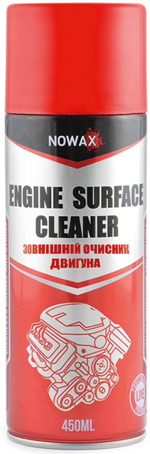 Фото - Очисник для авто NOWAX ENGINE SURFACE CLEANER 450 мл (NX45500)