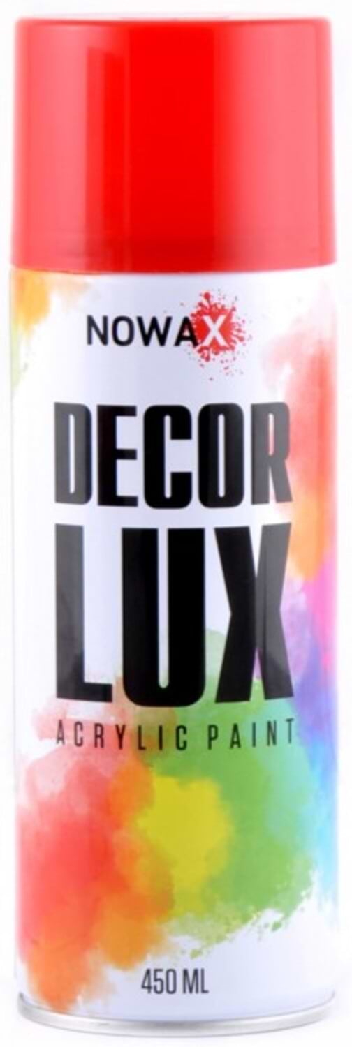 Фото - Фарба для авто NOWAX акрилова Spray 450 ml рубіново-червоний (NX48024)