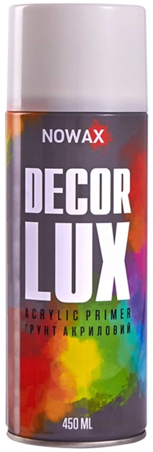 Фото - Грунтівка NOWAX акрилова spray 450 ml біла (NX48048) Фото - Грунтівка NOWAX акрилова spray 450 ml біла (NX48048)