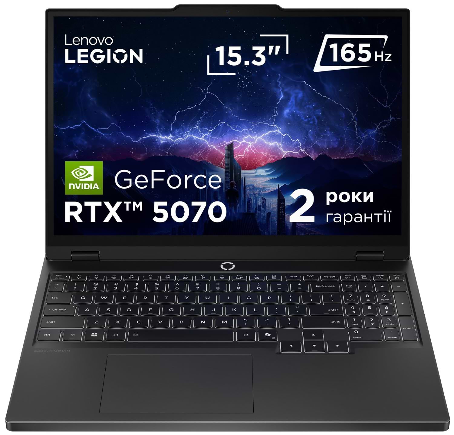 Ноутбук игровой Lenovo Legion 5 15IRX10 (83LY00T4RA) Eclipse Black
