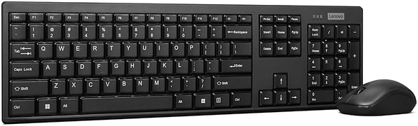 Фото - Клавіатура + миша бездротова Lenovo 100 USB-A Wireless Combo Keyboard and Mouse (GX31Q28916)