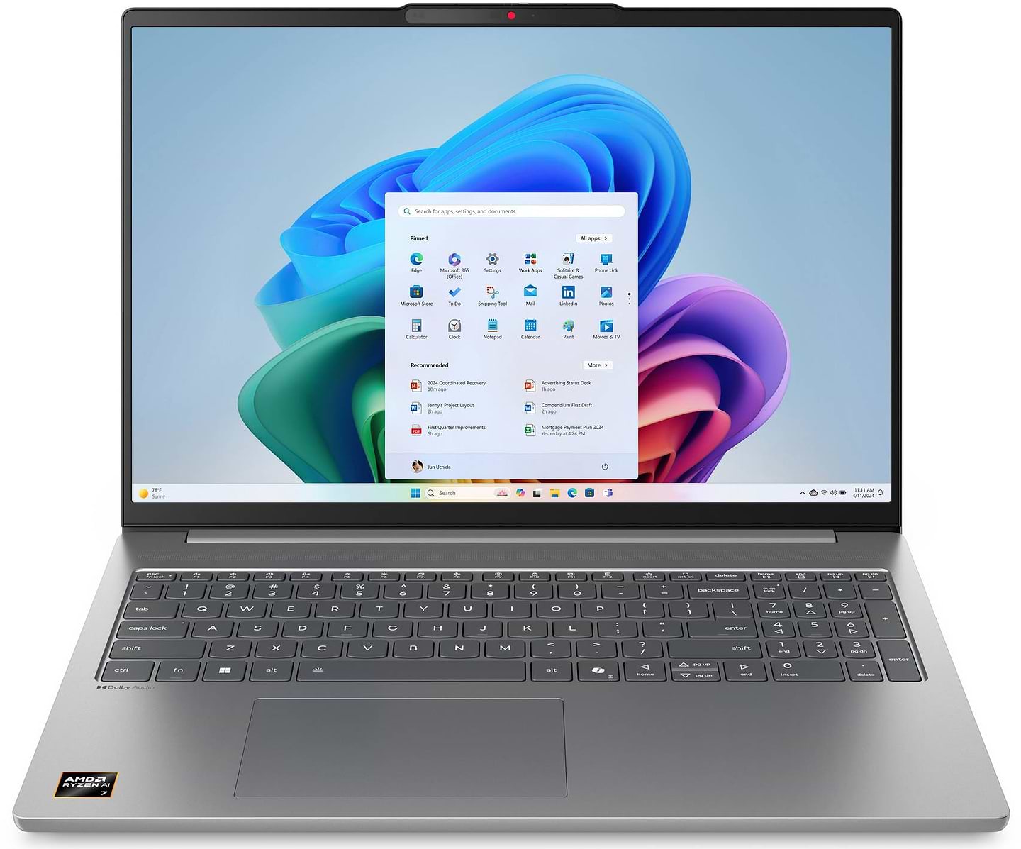 Купити Ноутбук Lenovo IdeaPad Slim 5 16AKP10 (83HY007KRA) Luna Grey - Фото 1 Ноутбук Lenovo IdeaPad Slim 5 16AKP10 (83HY007KRA) Luna Grey - Фото 1