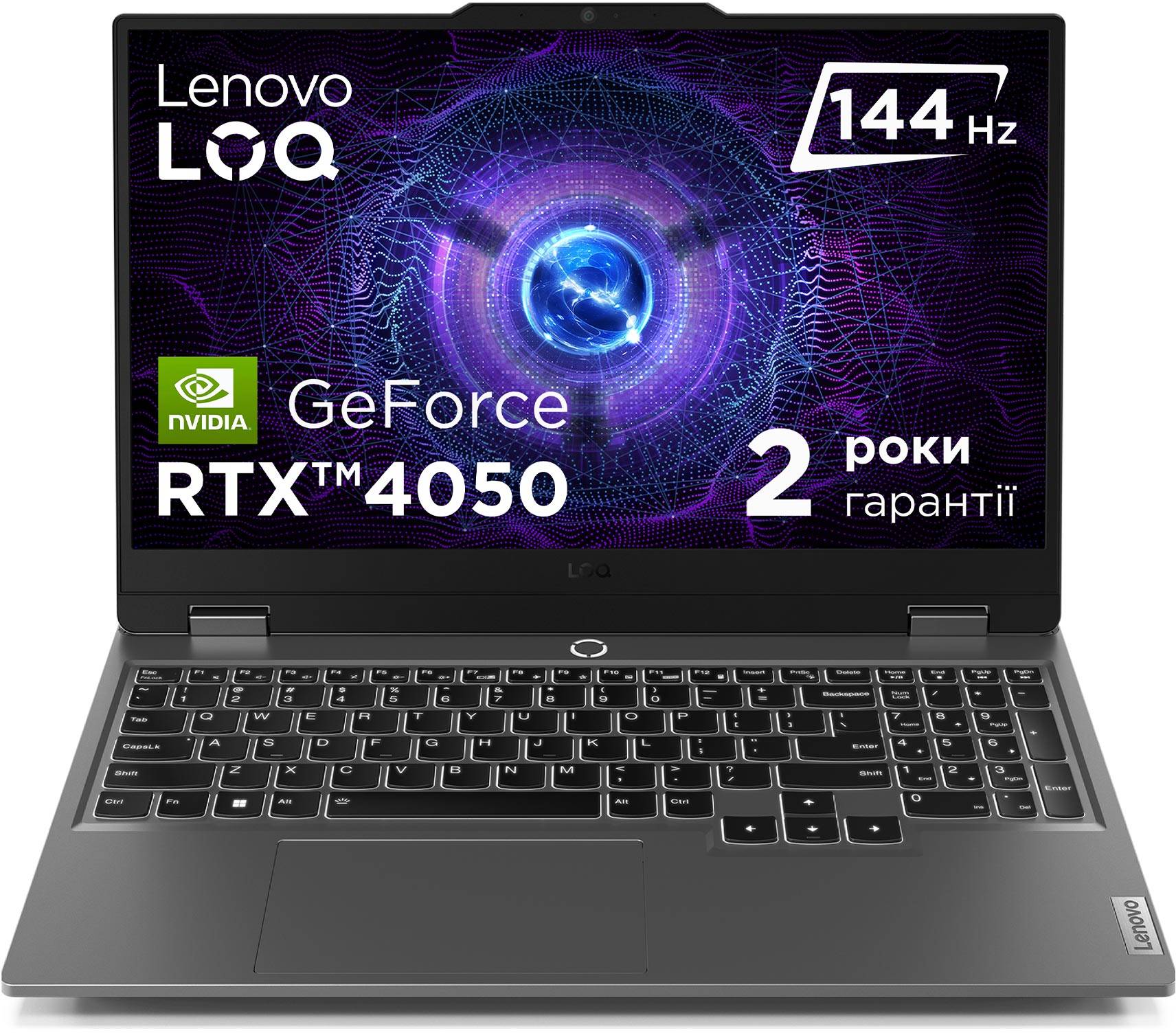 Ноутбук ігровий Lenovo LOQ 15IRX9 (83DV01C6RA) Luna Grey - Фото 1