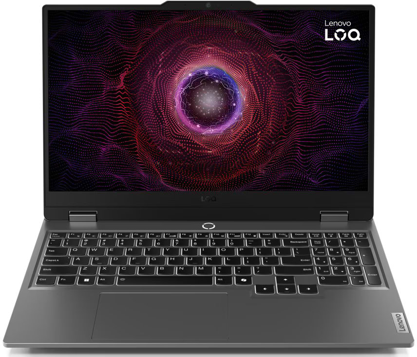 Ноутбук ігровий Lenovo LOQ 15ARP9 (83JC00CQRA) Luna Grey - Фото 1