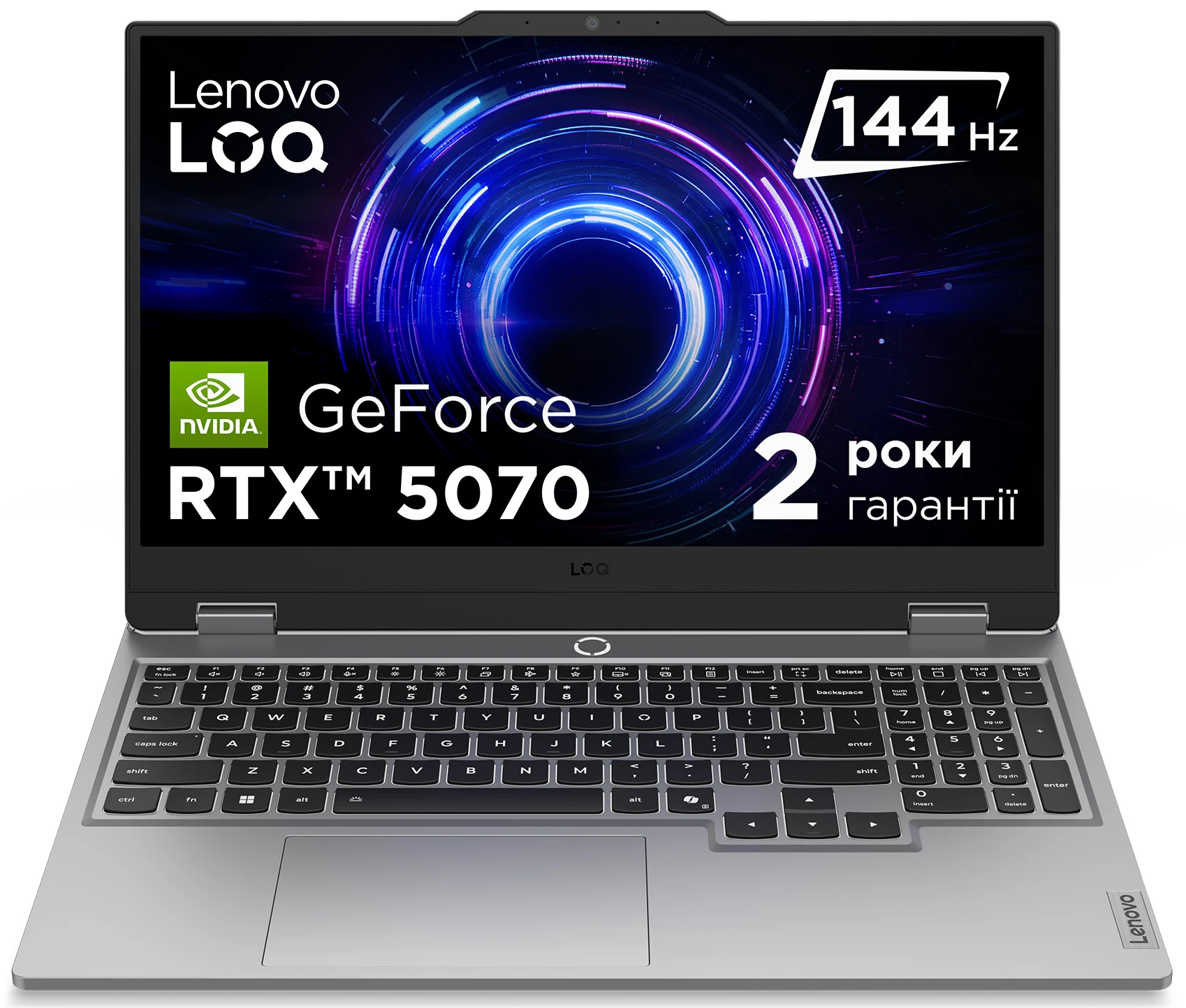 Ноутбук ігровий Lenovo LOQ 15IRX10 (83JE01H1RA) Luna Grey