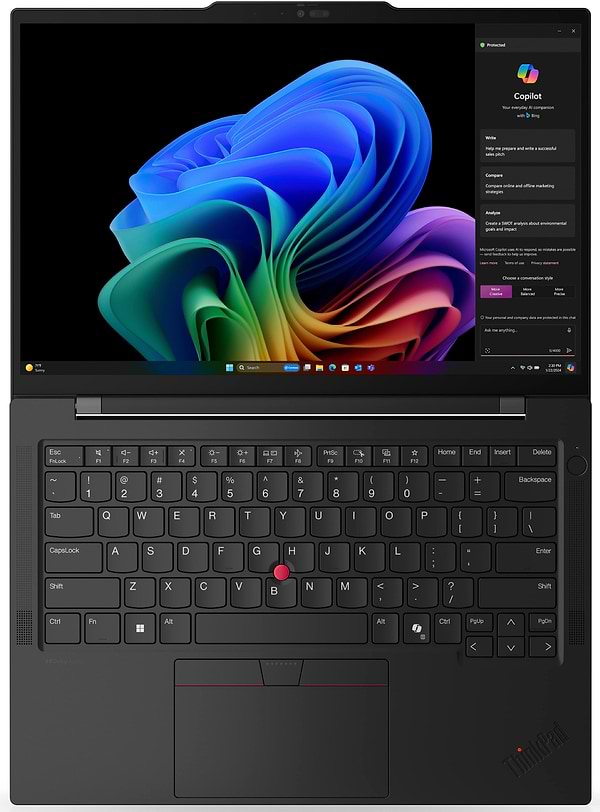 Фото - Ноутбук Lenovo ThinkPad T14s Gen 6 (21M1000BRA) Black