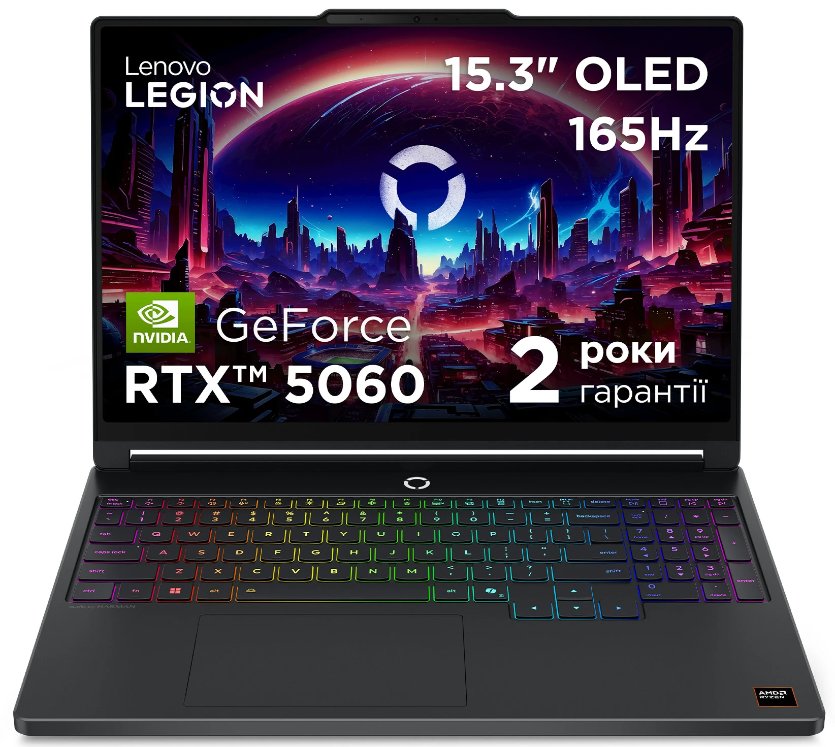 Ноутбук игровой Lenovo Legion 5 15AHP11 (83Q7009XRA) Eclipse Black