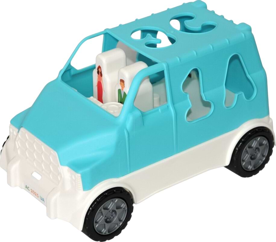 Сортер Tigres Smart Wheels 6 ел. бірюзовий (40062)