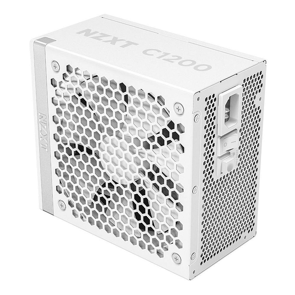 Фото - Блок живлення для ПК NZXT ATX 3.1 1200 Watt 80 Plus Gold Fully Modular Low-Noise Power Supply White (PA-2G2BW-EU)