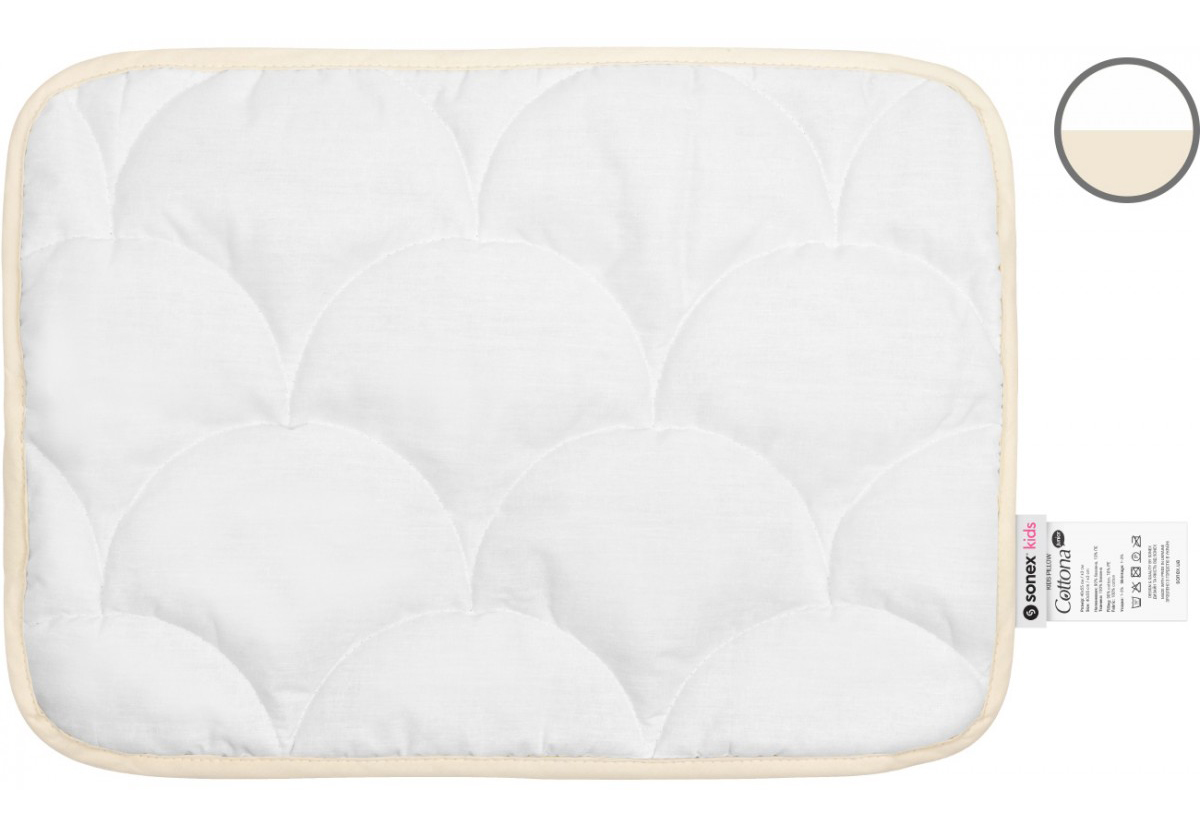 Подушка детская стандартная Sonex Cottona Junior Хлопок 40x55 см (SO102125) - Фото 1