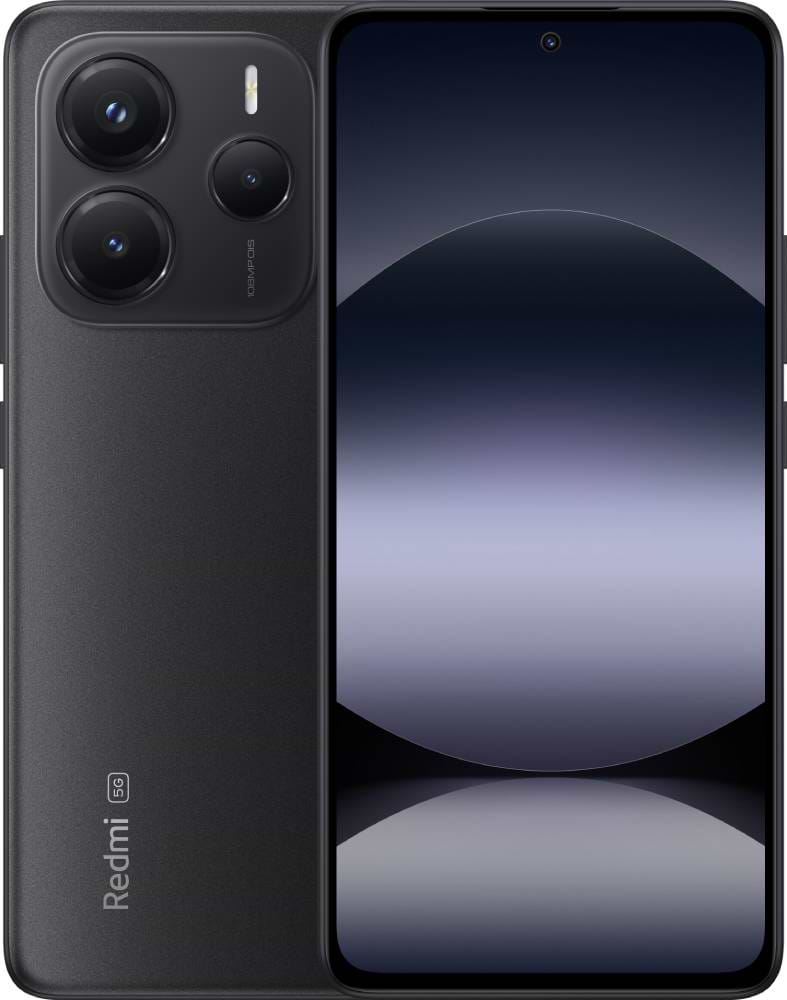 Смартфон Xiaomi Redmi Note 14 5G 8/256 Midnight Black - Фото 1