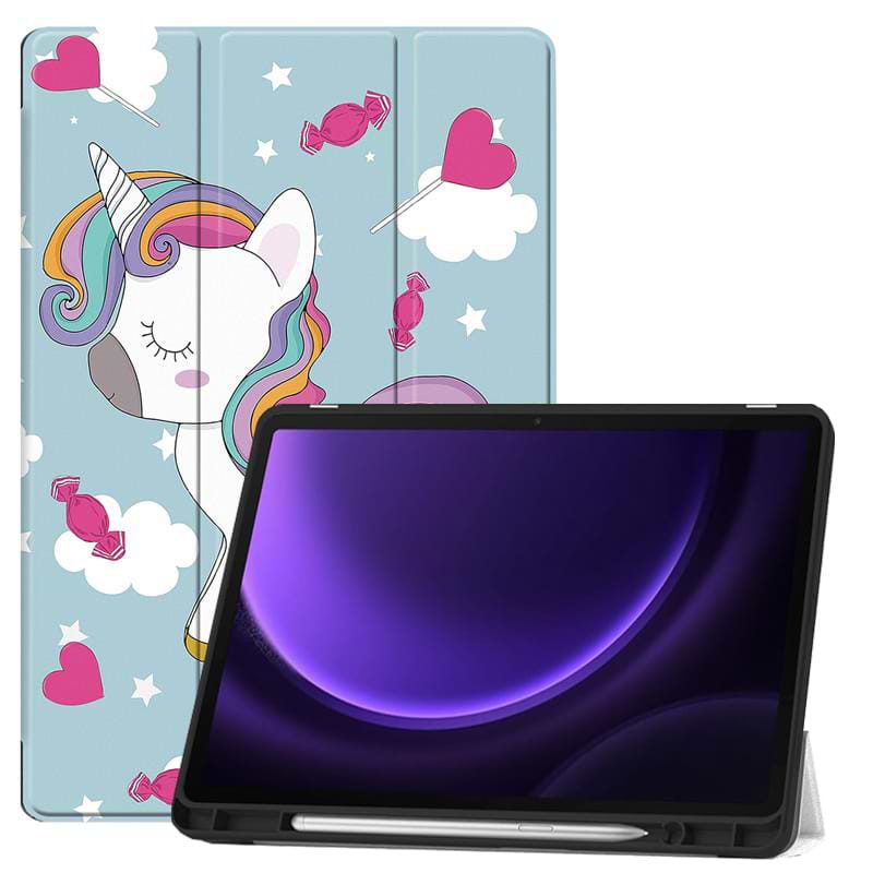 Чехол для планшета BeCover Flexible TPU Mate for Samsung Galaxy Tab S10 FE (SM-X520/SM-X526) 10.9" Unicorn (713272) - Фото 1