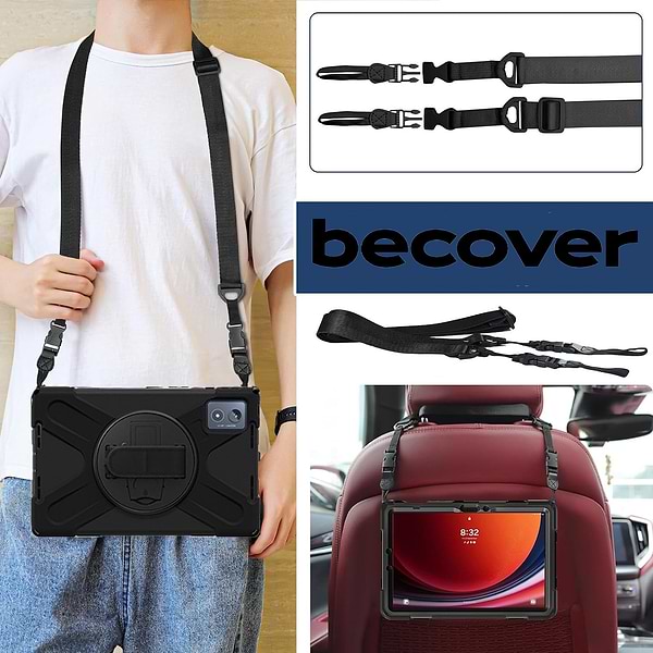 Фото - Чохол для планшету BeCover Heavy Duty Case for Lenovo Tab K11 Plus TB-352F 11.45" Black (713635)