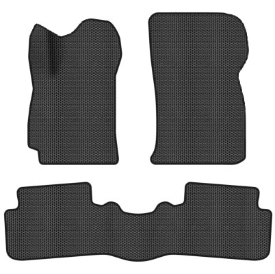 EVA коврики в салон авто EVAtech для Lanos Daewoo 1998-2017 1 поколение Htb EU DO31959ZD3SBB