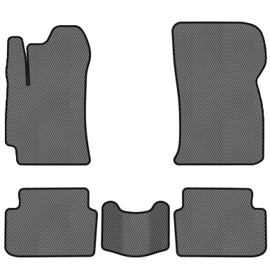 EVA коврики в салон авто EVAtech для Sens Daewoo 2002-2017 1 поколение Sedan EU DO33609C5RGB