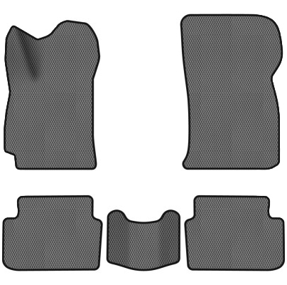 EVA коврики в салон авто EVAtech для Sens Daewoo 2002-2017 1 поколение Sedan EU DO33609CD5RGB