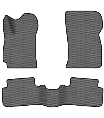 EVA коврики в салон авто EVAtech для Sens Daewoo 2002-2017 1 поколение Sedan EU DO33609ZD3RGB