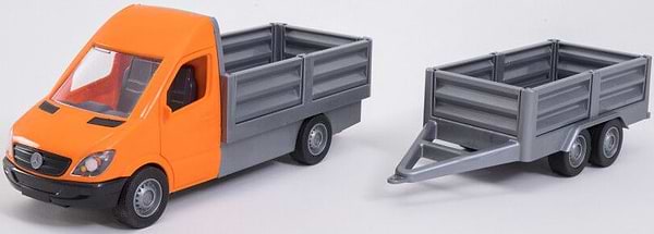 Фото - Автотранспорт Tigres ''Mercedes-Benz Sprinter'' бортовой с прицепом Оранжевый (39667)