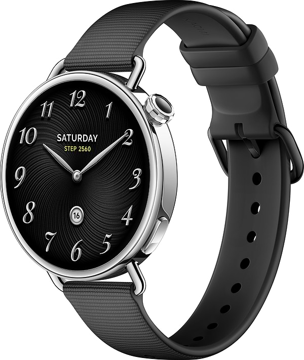 Фото - Смарт-годинник Xiaomi Watch S4 41mm Fluororubber Strap Black