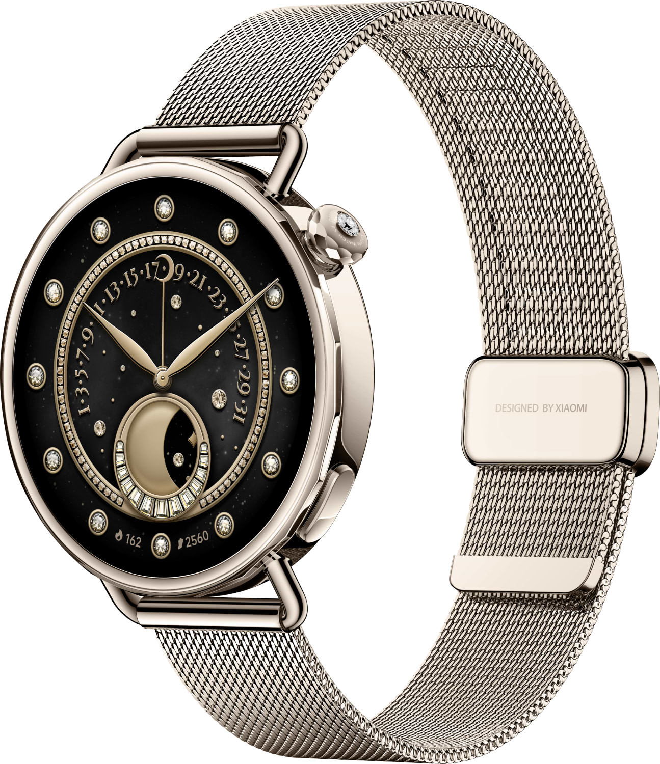 Смарт-годинник Xiaomi Watch S4 41mm Milanese Strap Sunset Gold - Фото 1