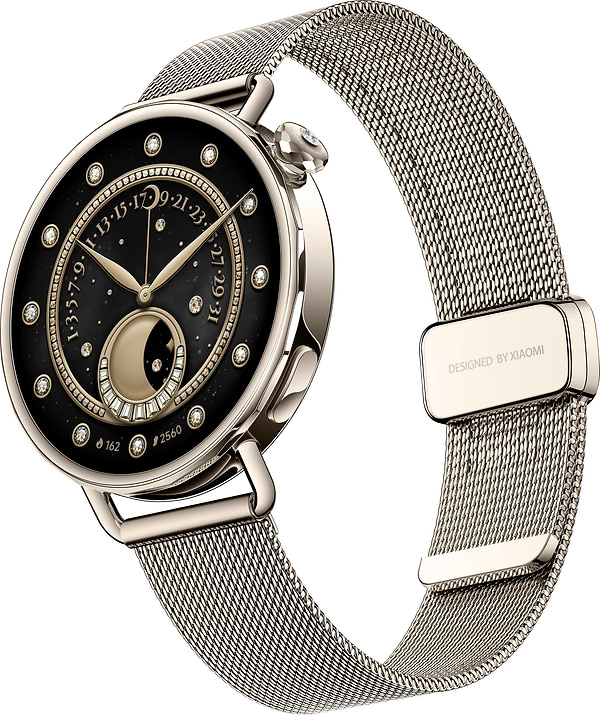 Фото - Смарт-часы Xiaomi Watch S4 41mm Milanese Strap Sunset Gold