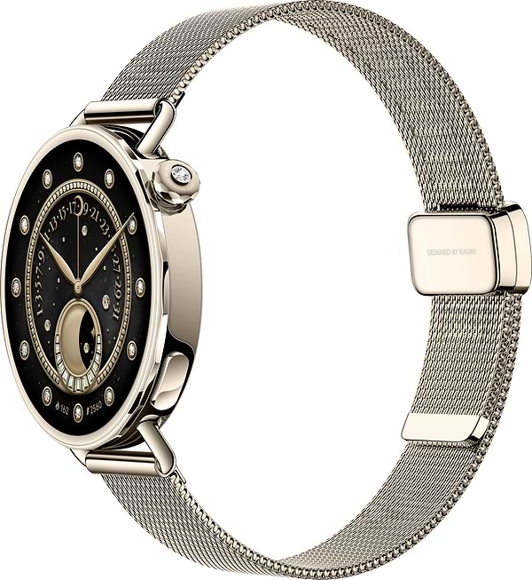Фото - Смарт-часы Xiaomi Watch S4 41mm Milanese Strap Sunset Gold