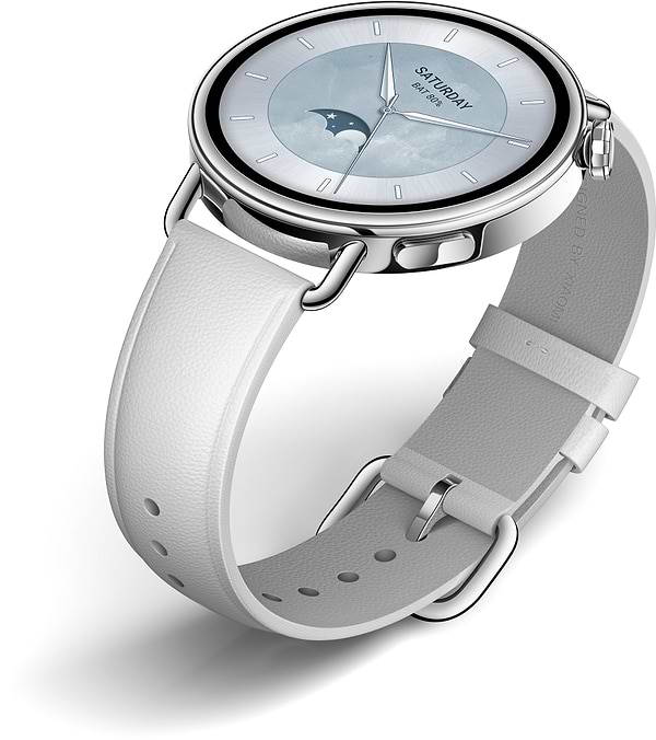 Фото - Смарт-годинник Xiaomi Watch S4 41mm Leather Strap White