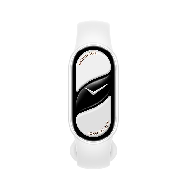 Фото - Фітнес-браслет Xiaomi Smart Band 10 Ceramic Edition Pearl White