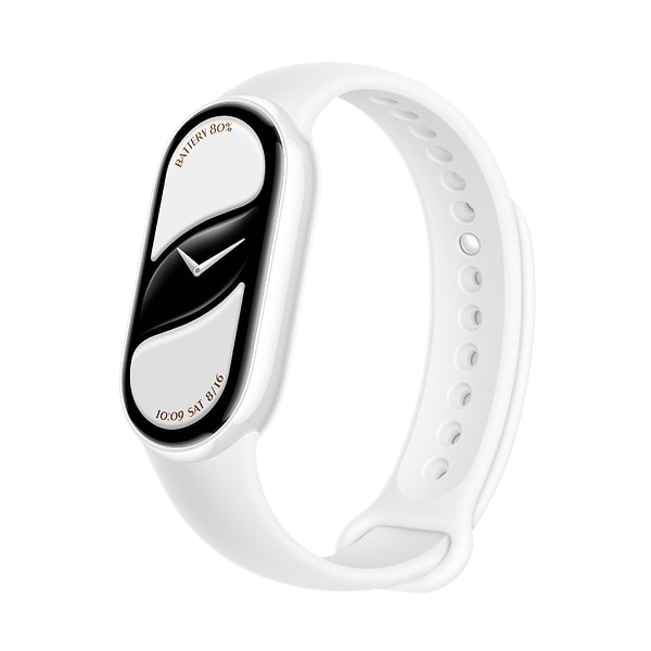 Фото - Фітнес-браслет Xiaomi Smart Band 10 Ceramic Edition Pearl White