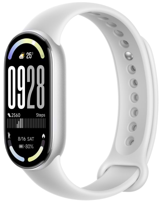 Фитнес-браслет Xiaomi Smart Band 10 Glacier Silver - Фото 1