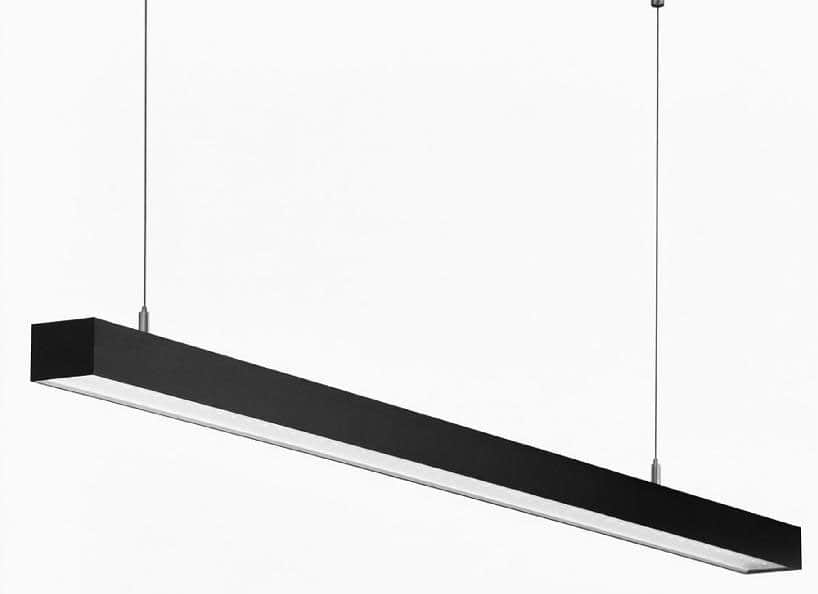 Светодиодный светильник Євросвітло Sign EVO подвесной линейный на тросах 72Вт 6400К черный (000059908)