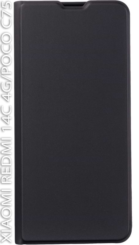 Чохол для смартфону BeCover Exclusive New Style for Xiaomi Redmi 14C 4G/Poco C75 Black (712658) - Фото 1