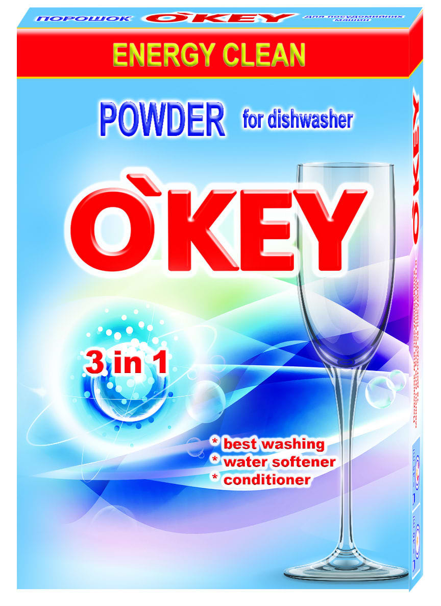 Порошок для посудомоечной машины O'key Порошок для посудомоечной машины - Фото 1