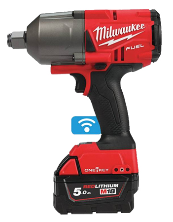 Фото - Гайковерт акумуляторний Milwaukee M18 FUEL ONEFHIWF34-502X ONE-KEY (4933459730)