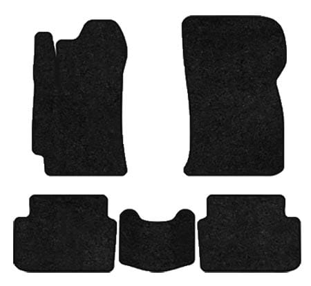 Коврики ворсовые в салон авто EVAtech Standard для Daewoo Sens 2012-2017 1 поколение Htb EU черный кант DO33610C5VEB