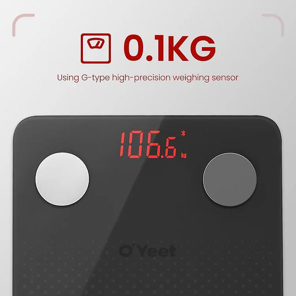Фото - Смарт-весы напольные Oyeet BS-OY01 Dark Gray