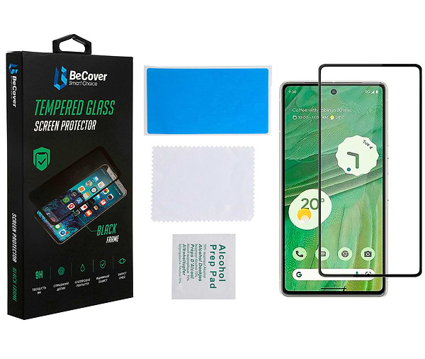 Фото - Захисне скло для смартфону BeCover for Google Pixel 7 Black (708571)