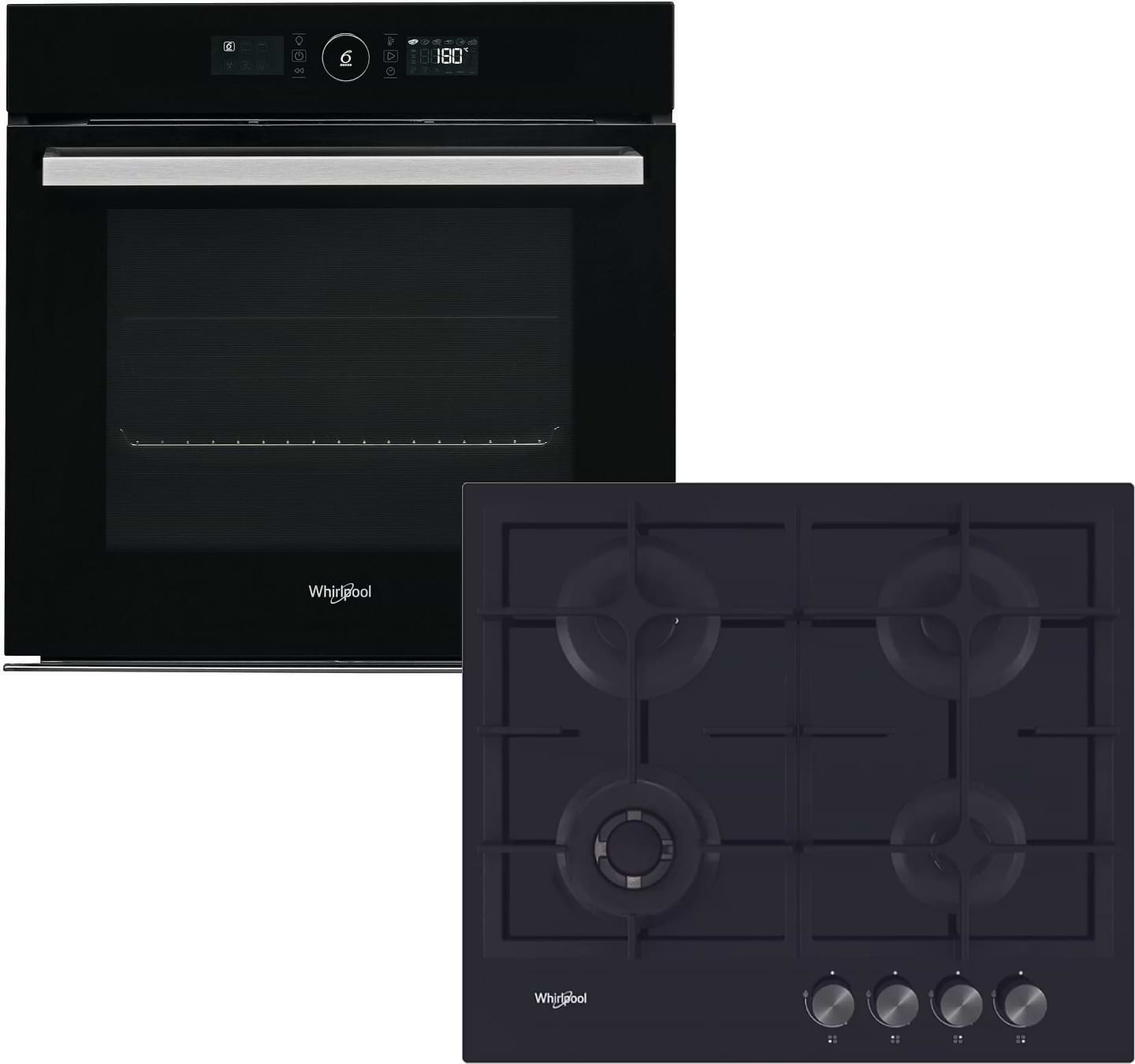 Комплект техники Whirlpool Духовой шкаф + Варочная панель Whirlpool OAKZ9 7921 CS NB + GOA 6425/NB1 - Фото 1