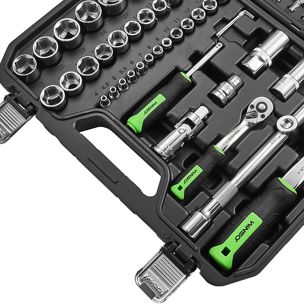 Фото - Набор инструментов Winso в кейсе Pro 94 шт. (924094)