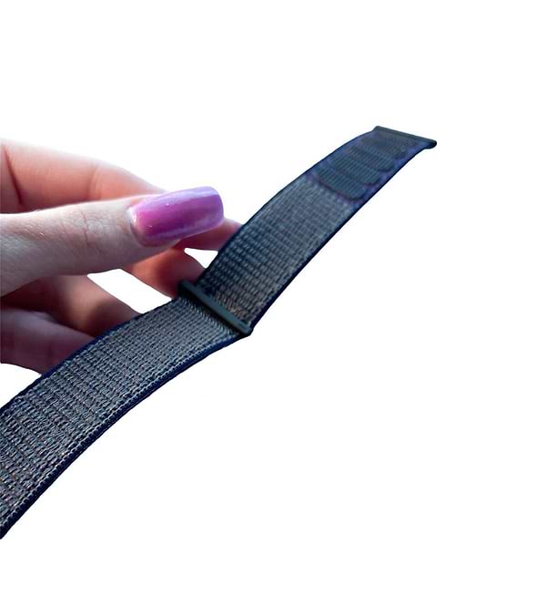 Фото - Ремешок для смарт-часов BeCover Nylon Style for Xiaomi iMi KW66/Mi Watch Color/Haylou LS01/Watch S1 Active Blue-Gray (710530)