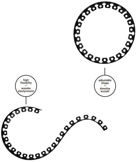 Фото - Лента газонная BRADAS Easy Border Set 4x1000 см Черный (OBEB4010SET)