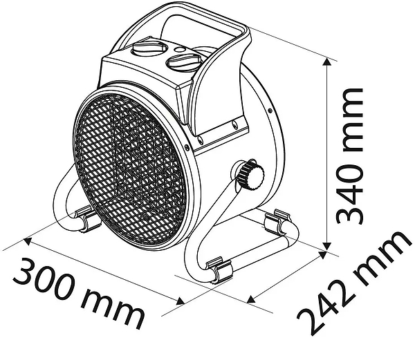 Фото - Теплова гармата Neo Tools 90-064