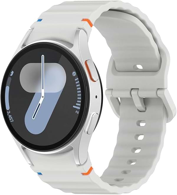 Фото - Уцінка - Ремінець для смарт-годинника BeCover Ribbed Tape for Samsung Galaxy Watch (20mm) 3 41mm/4 40mm-44mm/5 40-44mm/6 40-44mm/7 40-44mm Lite Gray (712045)