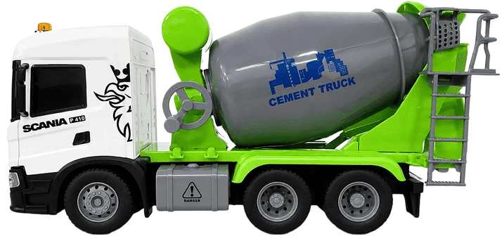 Наземна спецтехніка TechnoDrive серії Big Truck – Бетонозмішувач SCANIA (світло, звук) (OC-6402)