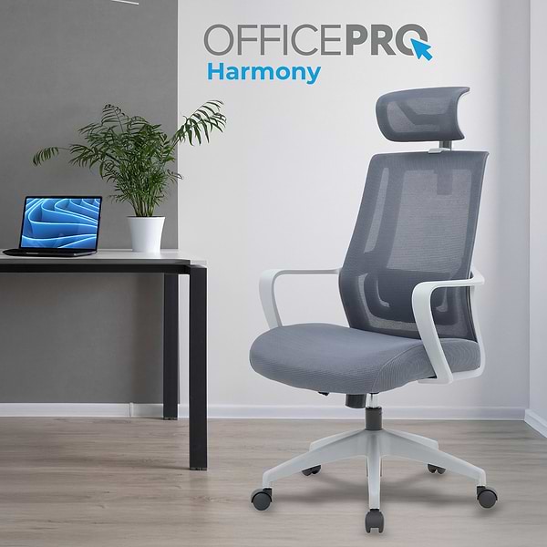 Фото - Кресло офисное OfficePro Harmony (OC310-G-G-G) Gray